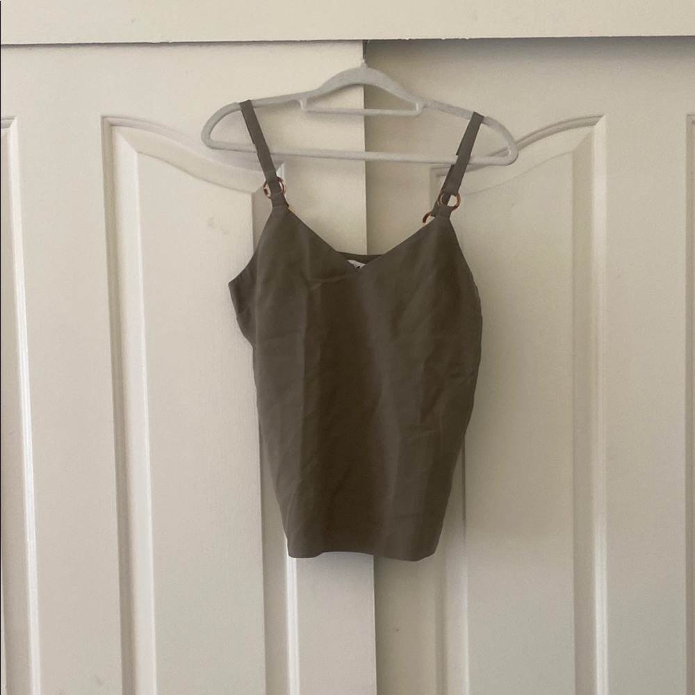 TOPSHOP Olive Green Women's Top.Size 4